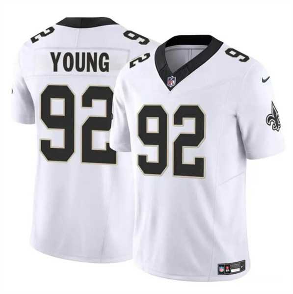 Men & Women & Youth New Orleans Saints #92 Chase Young White 2023 F.U.S.E Vapor Limited Stitched Jersey,We sell and wholesale Men & Women & Youth New Orleans Saints #92 Chase Young White 2023 F.U.S.E Vapor Limited Stitched Jersey on line form chian!
